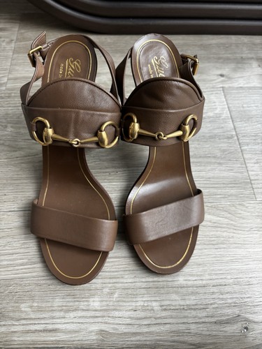 Gucci horsebit brown leather - horsebit,