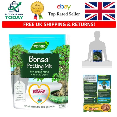 Specialist bonsai potting - bonsai, mix