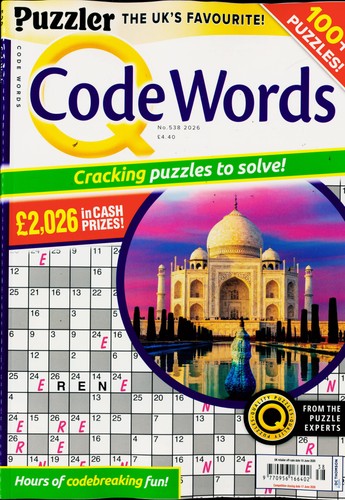 Puzzler code words magazine - puzzler,