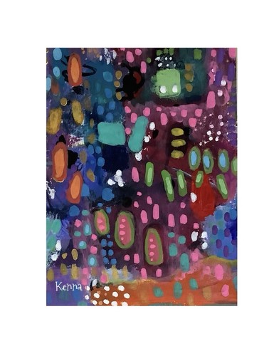 Aceo kenna painting - aceo, by