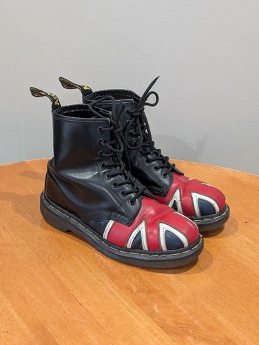 Martens union jack boots - martens,