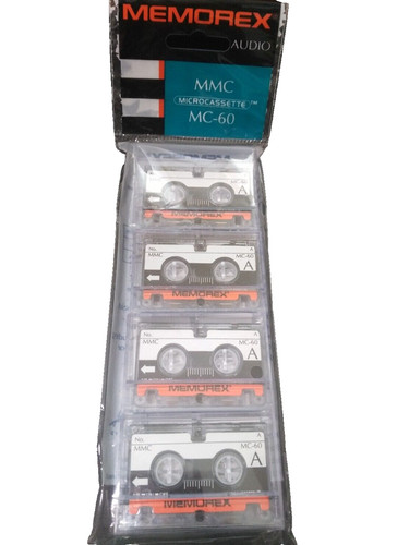 Memorex pack mc60 - 4-pack, micro