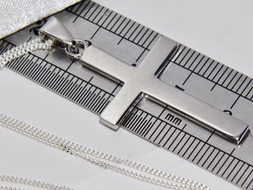 Sterling silver plain - silver, (925)