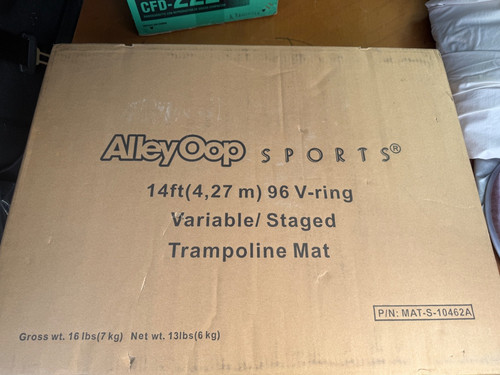 Alleyoop trampoline 14ft - alleyoop,