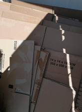 10 X MOVING BOXES STRONG Cardboard. 5 large and 5 shoe box size