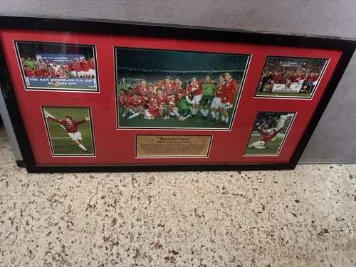 Legends framed football - legends,