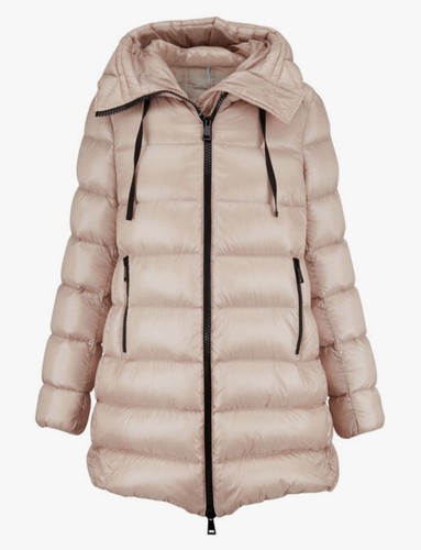 Moncler pink down puffer - pink,