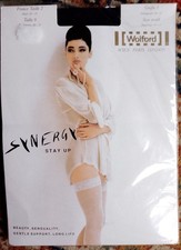 Wolford Synergy stay up stockings - Admiral, Small