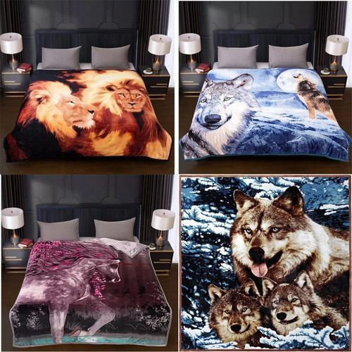 Animal throws luxury cosy - throws,