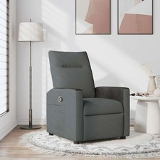 Recliner Chair Dark Grey