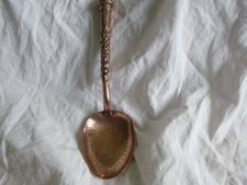 Vintage Islamic Copper Spoon. Highly Decorated