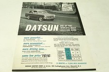 1963 ? DATSUN  Sales Brochure