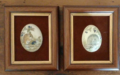 Two hand painted real - hand,