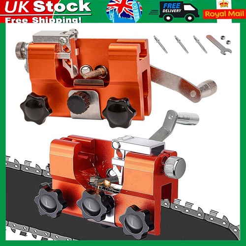 Hand crank chain - hand, sharpening