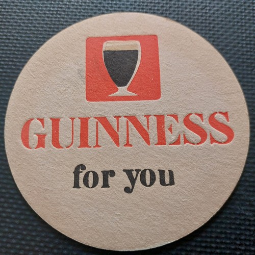 Guinness beer mat - guinness, uk