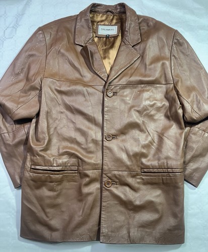 Vintage brown leather - brown,