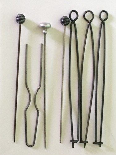 Vintage hatpins stock pin - , &