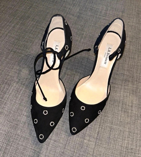 Bennett polka dot suede - polka,