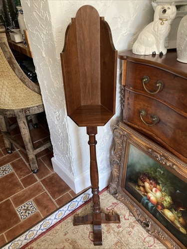 Tall vintage walnut - vintage, mahogany