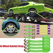 4x Wheel Ratchet Strap