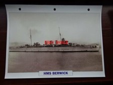 PHOTO  HMS BERWICK CRUISER