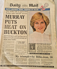 Vintage 80s Newspaper  Daily