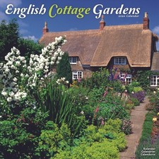 English Cottage Gardens Wall Calendar 2026