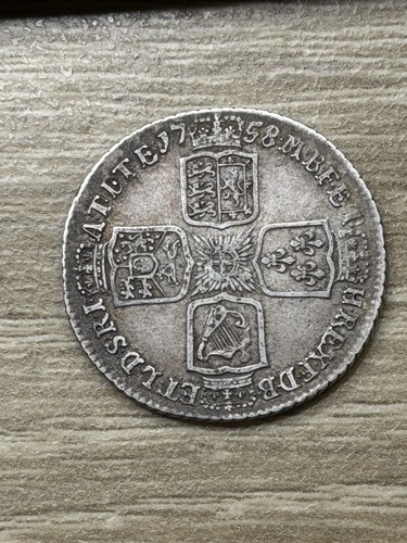 George shilling 1758 - george, shilling,