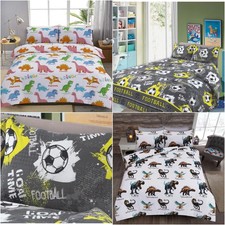 Kids Football Dinosaur Duvet