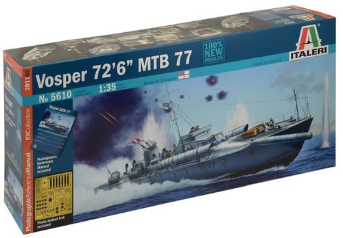 Italeri vosper 6 mtb - 1/35, 72