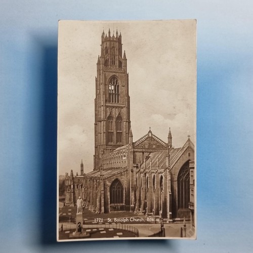Boston postcard 1933 real - postcard,