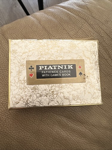 Vintage piatnik playing - playing, cards