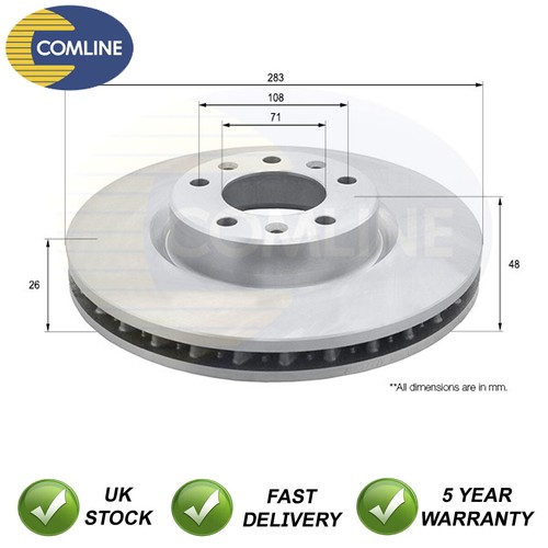 Brake disc front comline fits - disc,