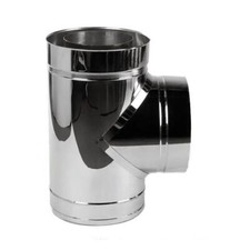 Twin Wall Tee Piece 90 Degree