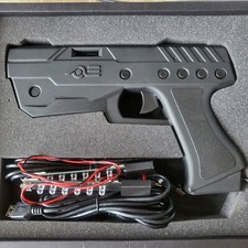 AE Arcade Light Gun - Black - With some light marks/scratches on casing