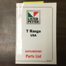 Lister Petter T RANGE