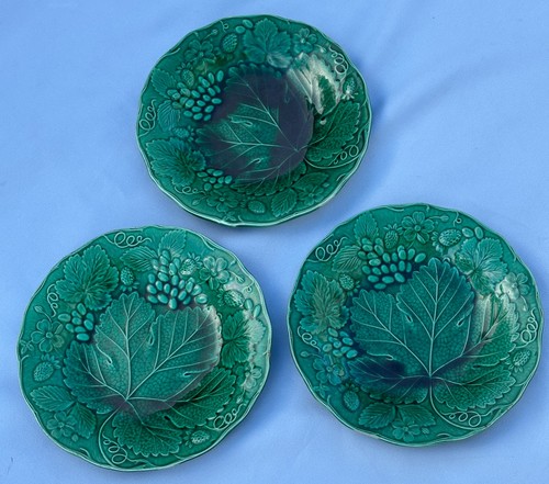 Victorian green majolica - 3,