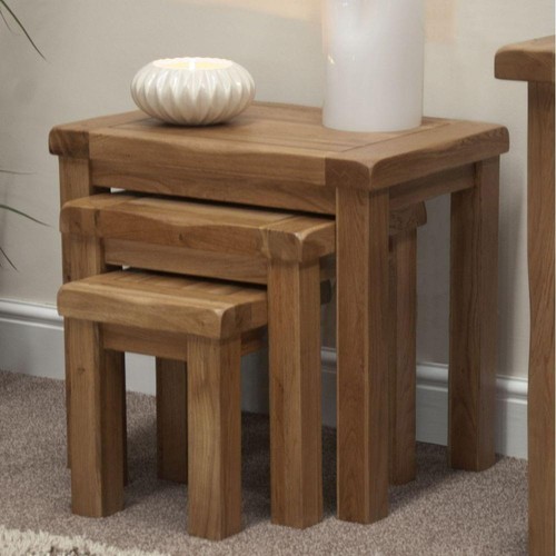 Solid oak nest coffee - oak,