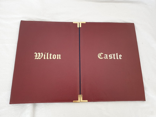 Vintage wilton castle desk - 'wilton, castle'