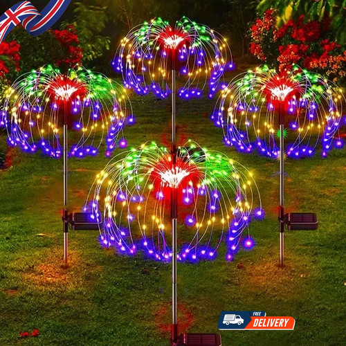 Led solar firework garden - led,
