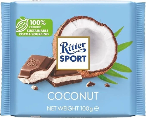 Ritter sport coconut - ritter,