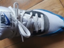 NIKE AIR MAX LIGHT WHITE VARSITY ROYAL DARK CHARCOAL UK10 RARE 2008 