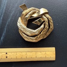 Trifari Brooch Vintage Silver