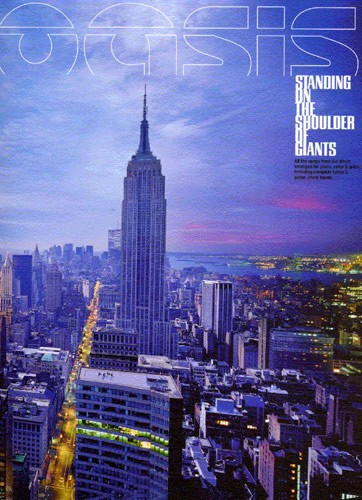 Oasis standing the shoulder - standing,