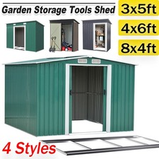 New Metal Garden Shed 6 X 4, 8