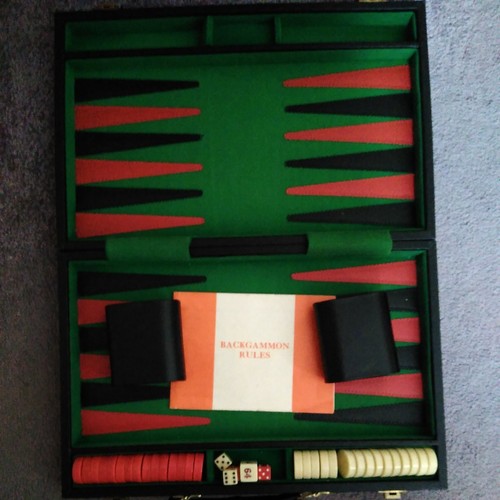 Excellent condition backgammon - excellent,