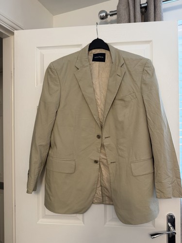 Nautica beige men blazer - nautica,