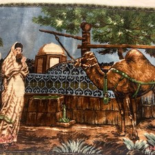 Tunisian woven tapestry - tunisian,