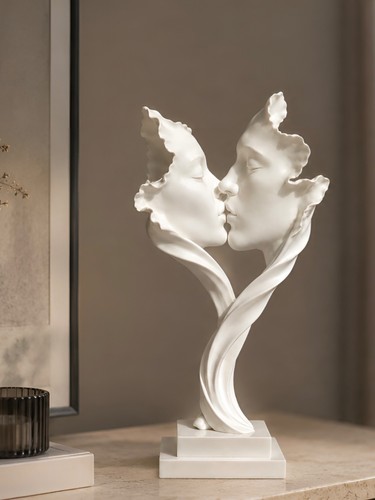 Abstract embrace sculpture - embrace,