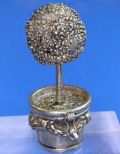 Round Tree Pewter Trinket Box